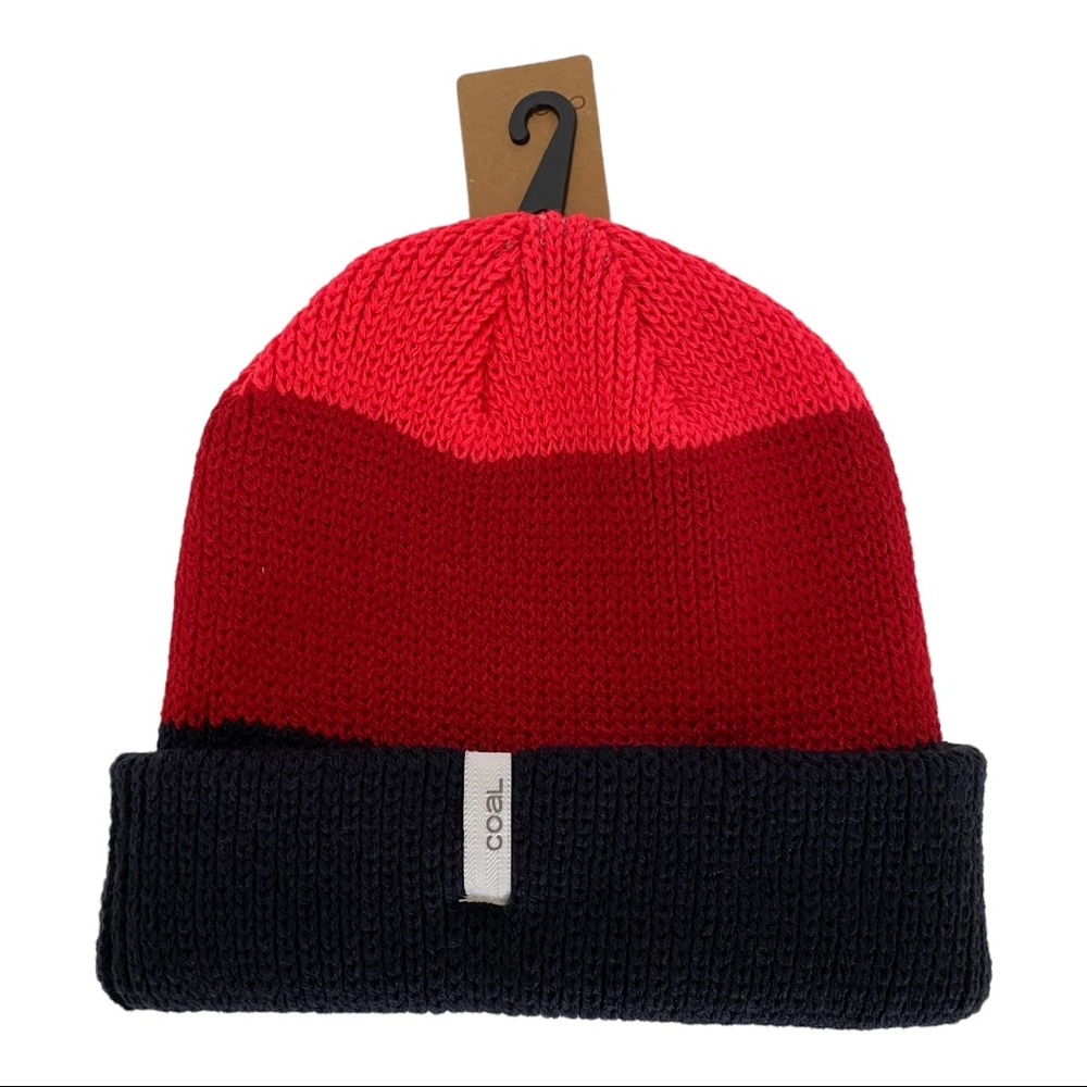 Coal Frena Beanie Red Black